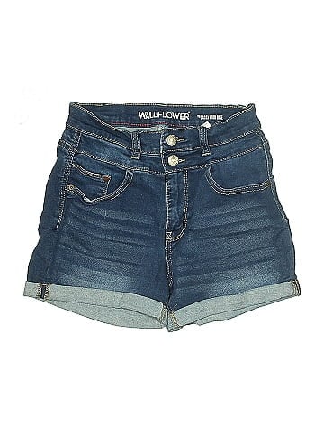 Wallflower Denim Shorts (view 1)