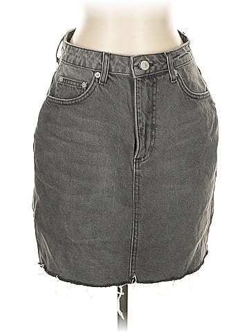 NA-KD Denim Skirt (view 1)