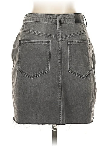 NA-KD Denim Skirt (view 2)