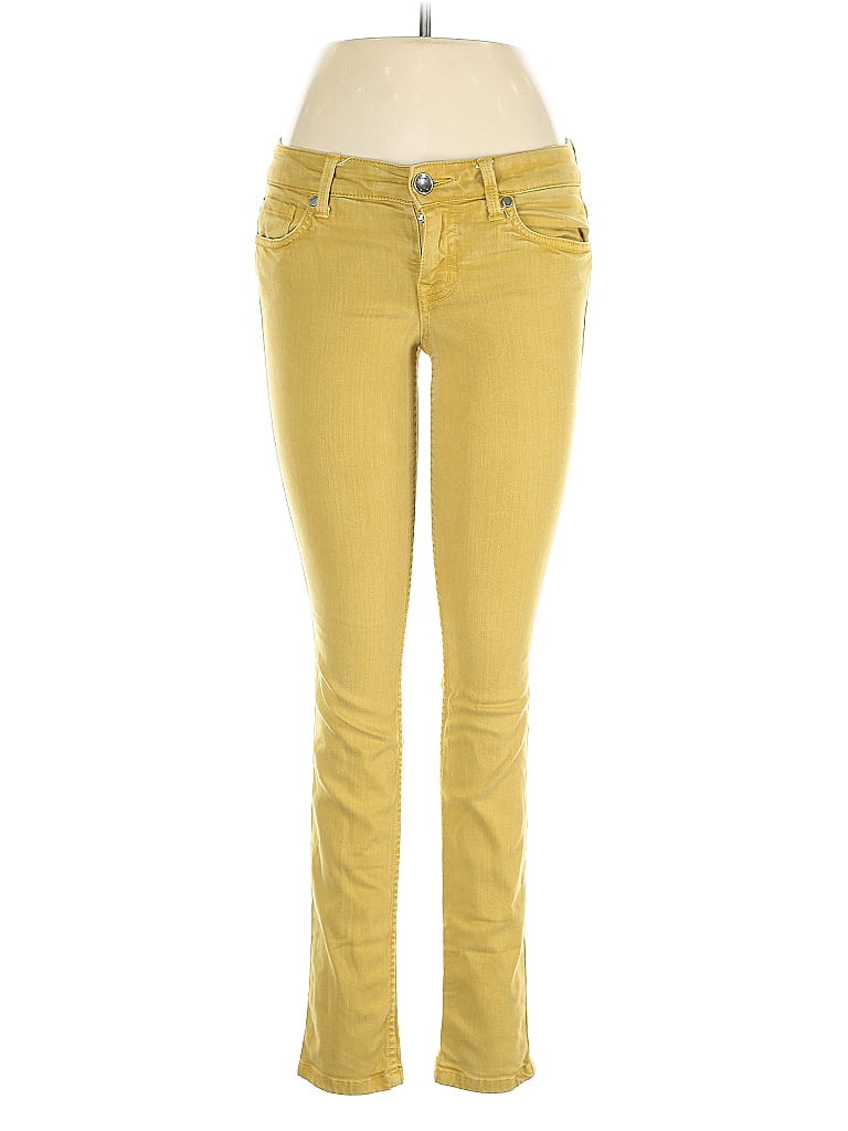 Pre-owned Level 99 Jeans In Yellow