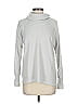 Ann Taylor LOFT Silver Turtleneck Sweater Size S - photo 1