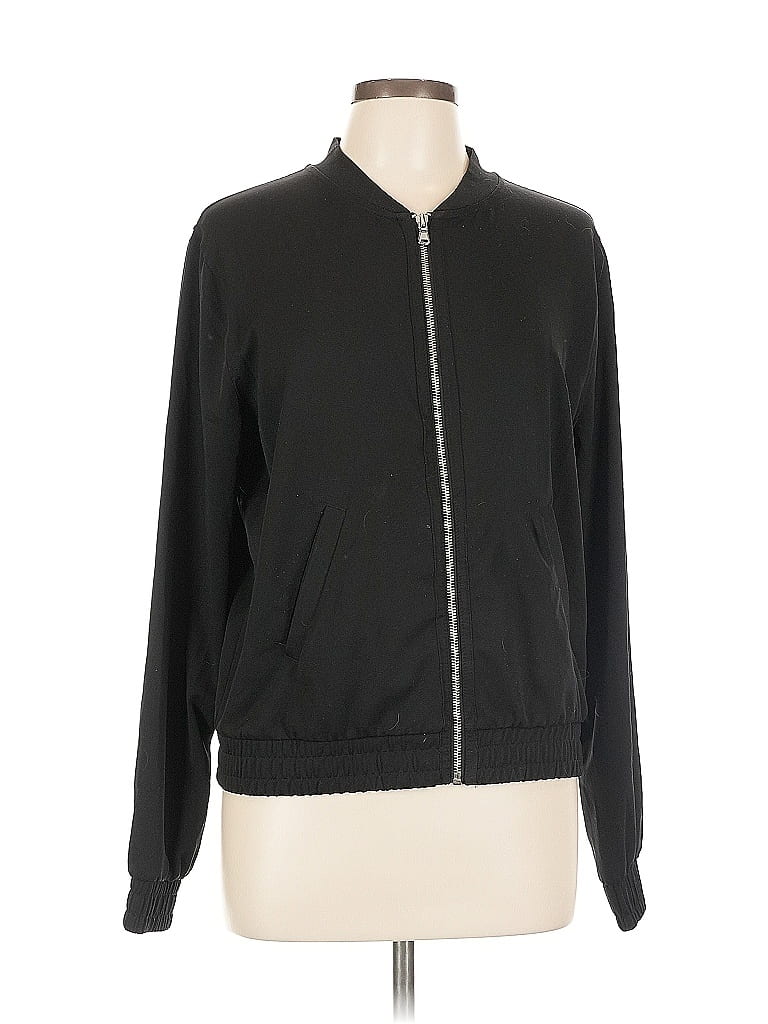 Pre-owned Old Navy Track Jacket In Black