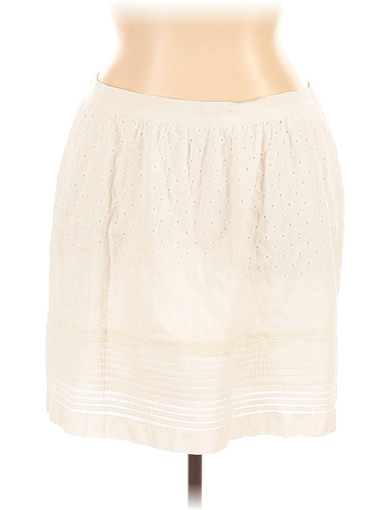 GAP OUTLET Pre-owned Casual Skirt In White