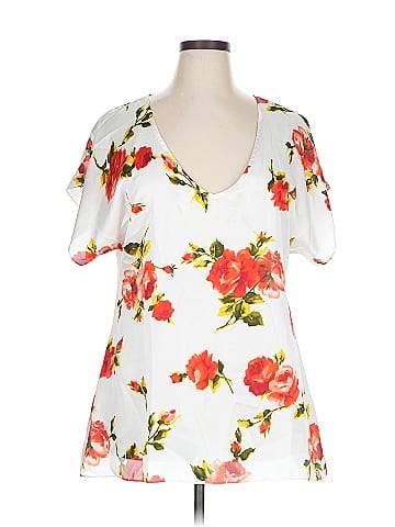 Show Me Your Mumu Short Sleeve Blouse (view 1)