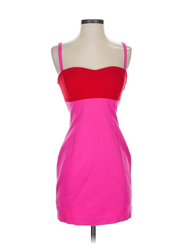 Pre-owned Susana Monaco Cocktail Dress In Pink