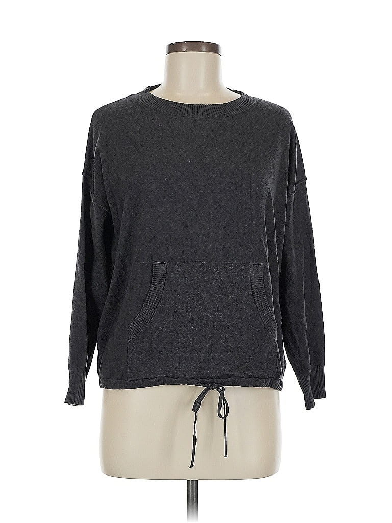 Pre-owned Max Studio Pullover Sweater In Gray