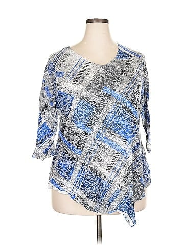 New Directions 3/4 Sleeve Blouse (view 1)
