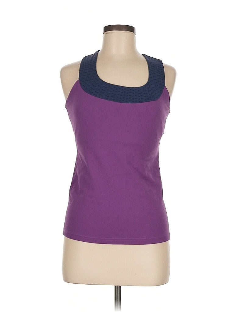 Pre-owned Zobha Active Tank Top In Purple