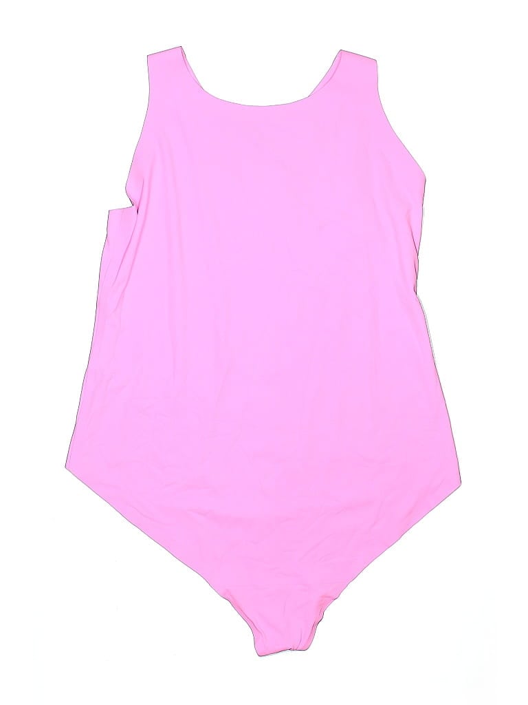 Pre-owned Aerie Bodysuit In Pink