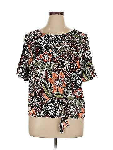 Ruby Rd. Short Sleeve Blouse (view 1)