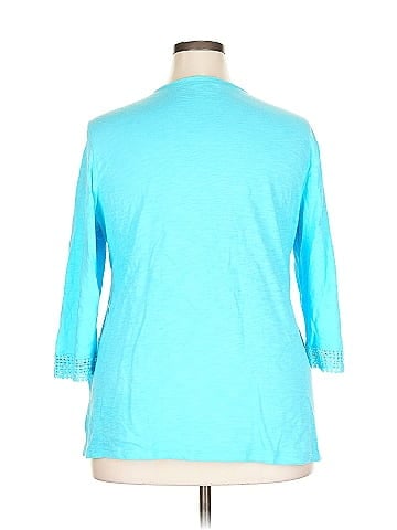 JM Collection 3/4 Sleeve Blouse (view 2)