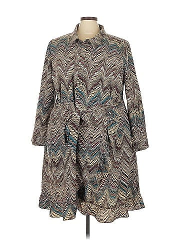 Lace & Mesh Casual Dress (view 1)
