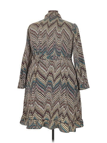 Lace & Mesh Casual Dress (view 2)