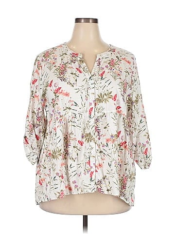 Jones New York 3/4 Sleeve Blouse (view 1)