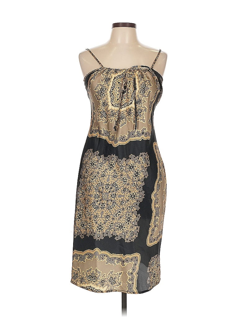 Click to view more detailed imagery on our partner's website Pre-owned Scott Cocktail Dress In Gold
