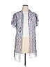 Full Tilt 100% Polyester Paisley Purple Kimono Size XL - photo 1