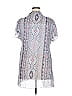 Full Tilt 100% Polyester Paisley Purple Kimono Size XL - photo 2