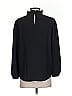 J.Crew 100% Polyester Black Long Sleeve Blouse Size S - photo 2