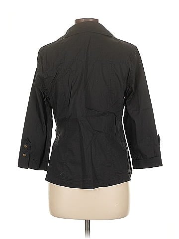 Tweeds 3/4 Sleeve Button-Down Shirt (view 2)