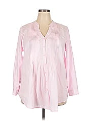 Woman Within Long Sleeve Blouse