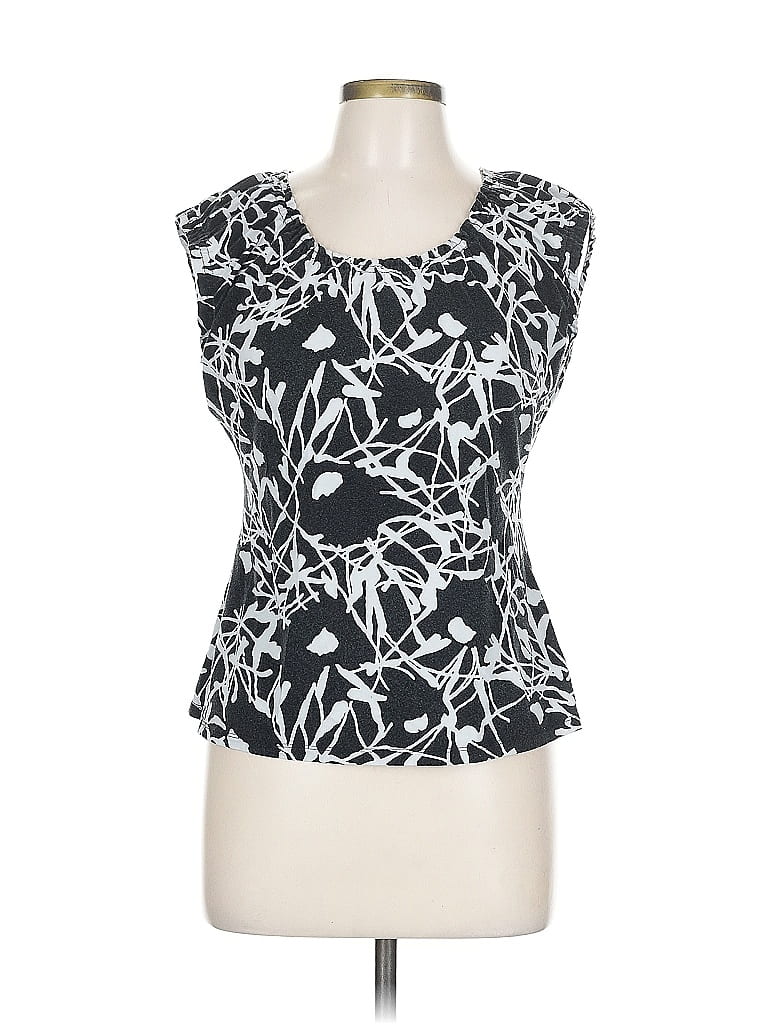 Pre-owned Ann Taylor Loft Outlet Tank Top Black Strapless Neckline Tops