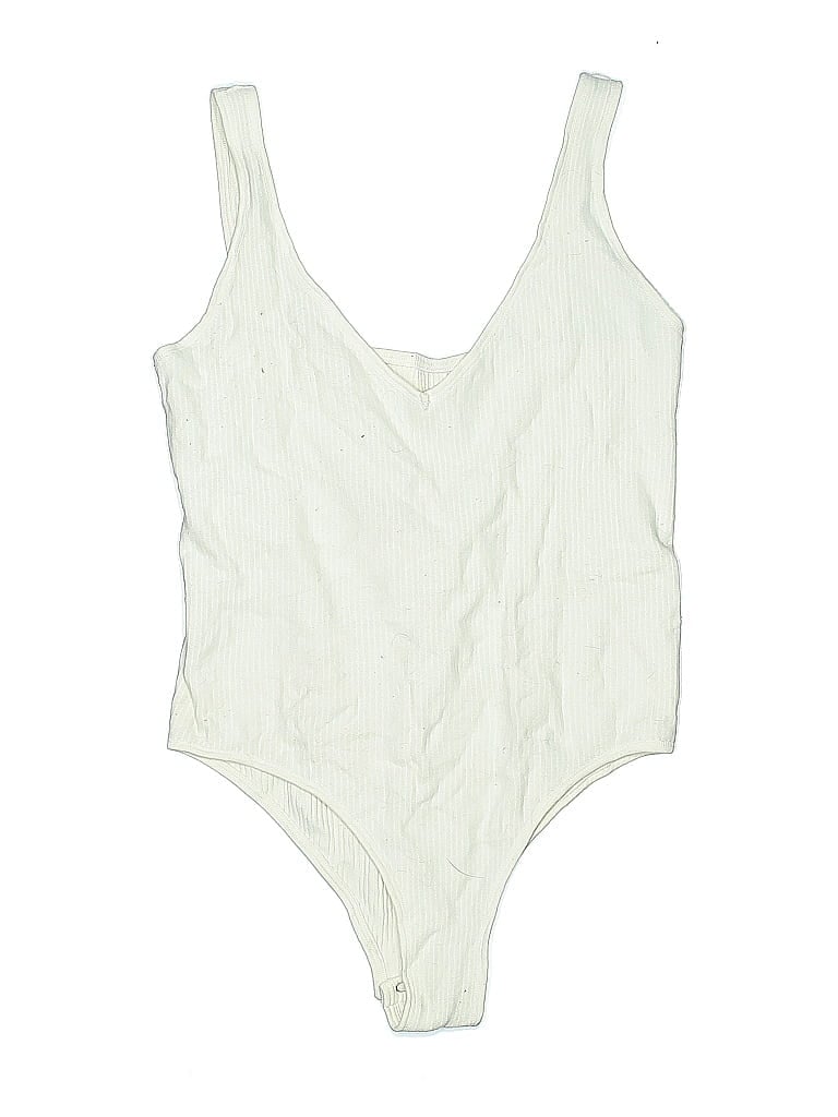 Pre-owned Aura Bodysuit In White