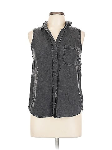 Thread & Supply Sleeveless Button-Down Shirt (view 1)
