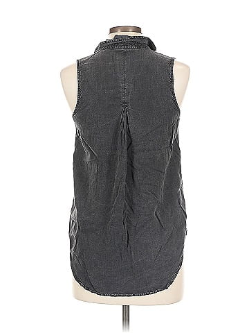 Thread & Supply Sleeveless Button-Down Shirt (view 2)