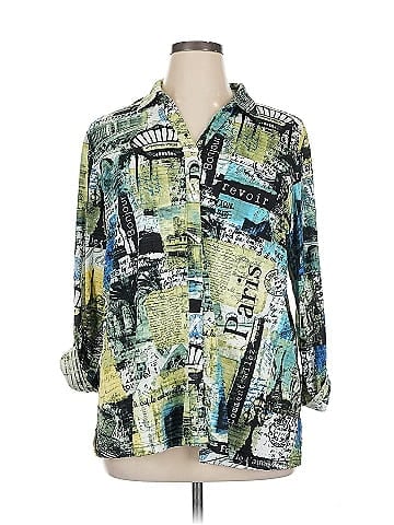 Ali Miles 3/4 Sleeve Blouse (view 1)