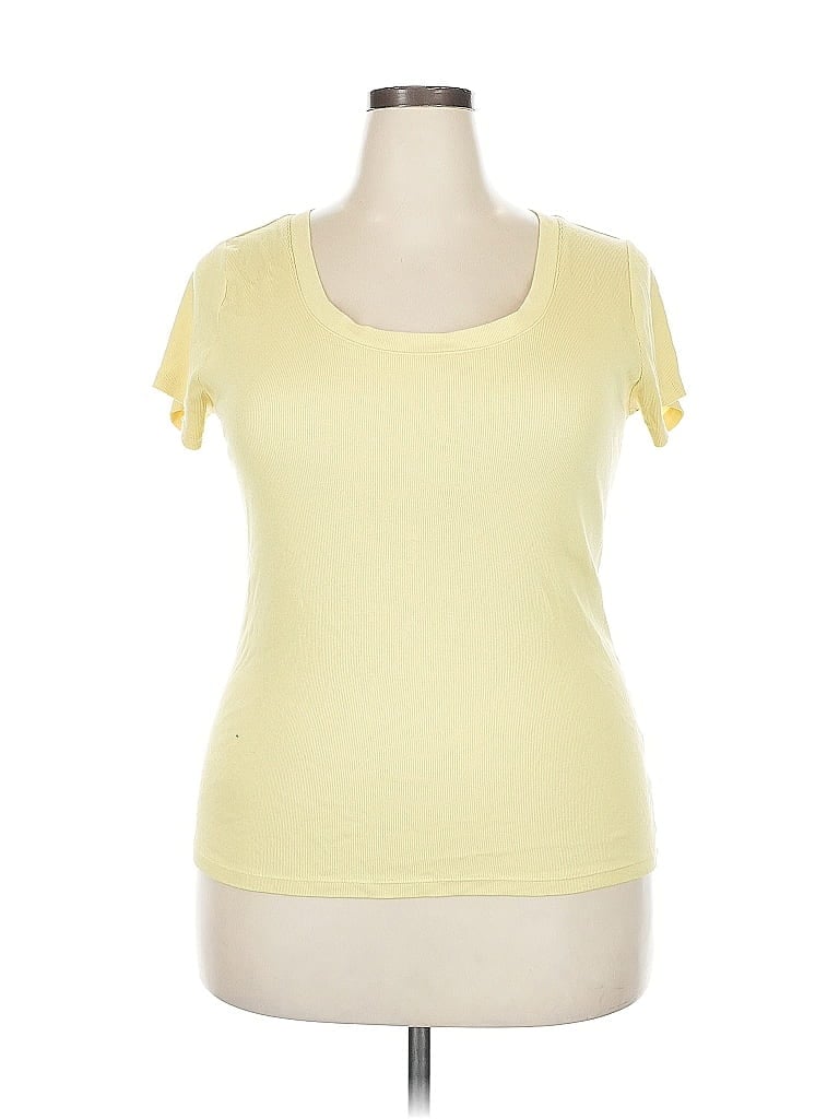 Pre-owned A New Day Short Sleeve T-shirt In Yellow