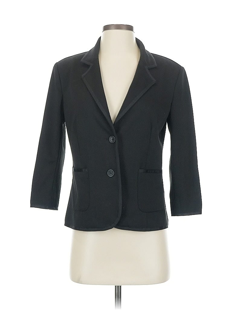 Pre-owned Laundry By Shelli Segal Blazer Jacket In Black