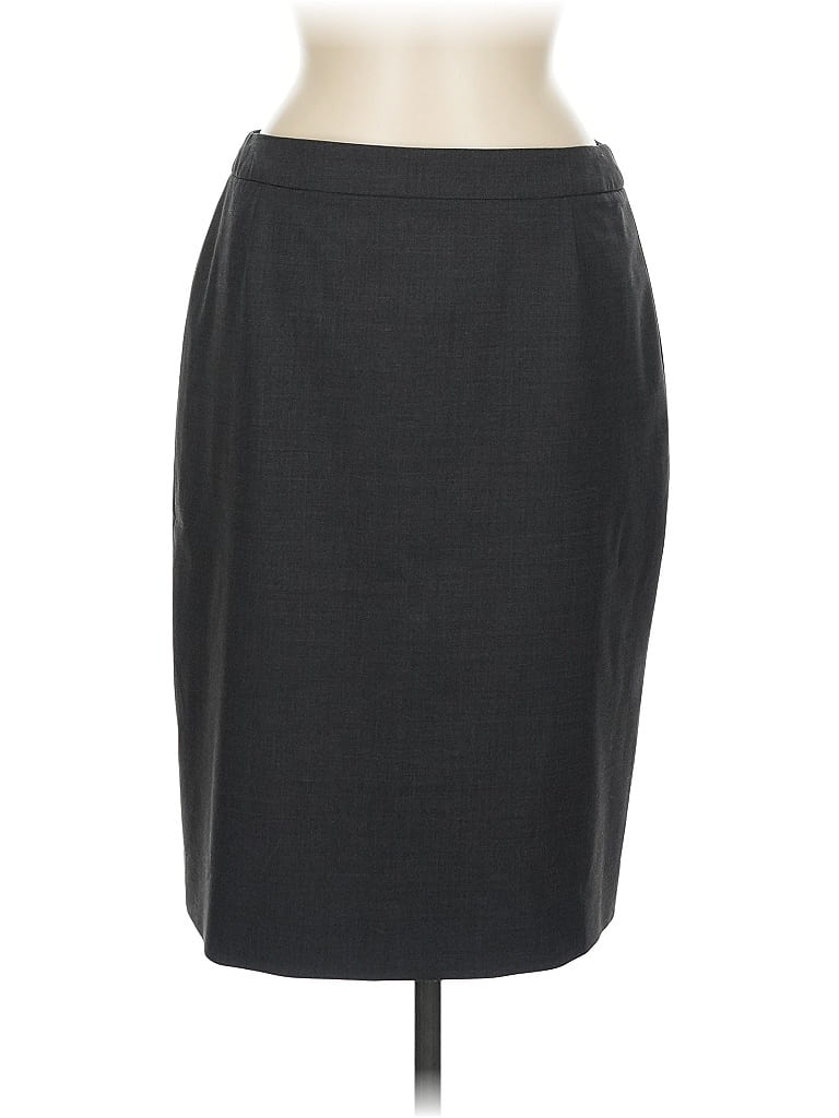 Pre-owned Boss By Hugo Boss Formal Skirt In Gray