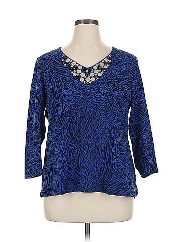 Ruby Rd. 3/4 Sleeve Blouse (view 1)