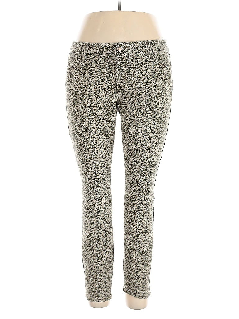 Pre-owned Cabi Casual Pants In Green