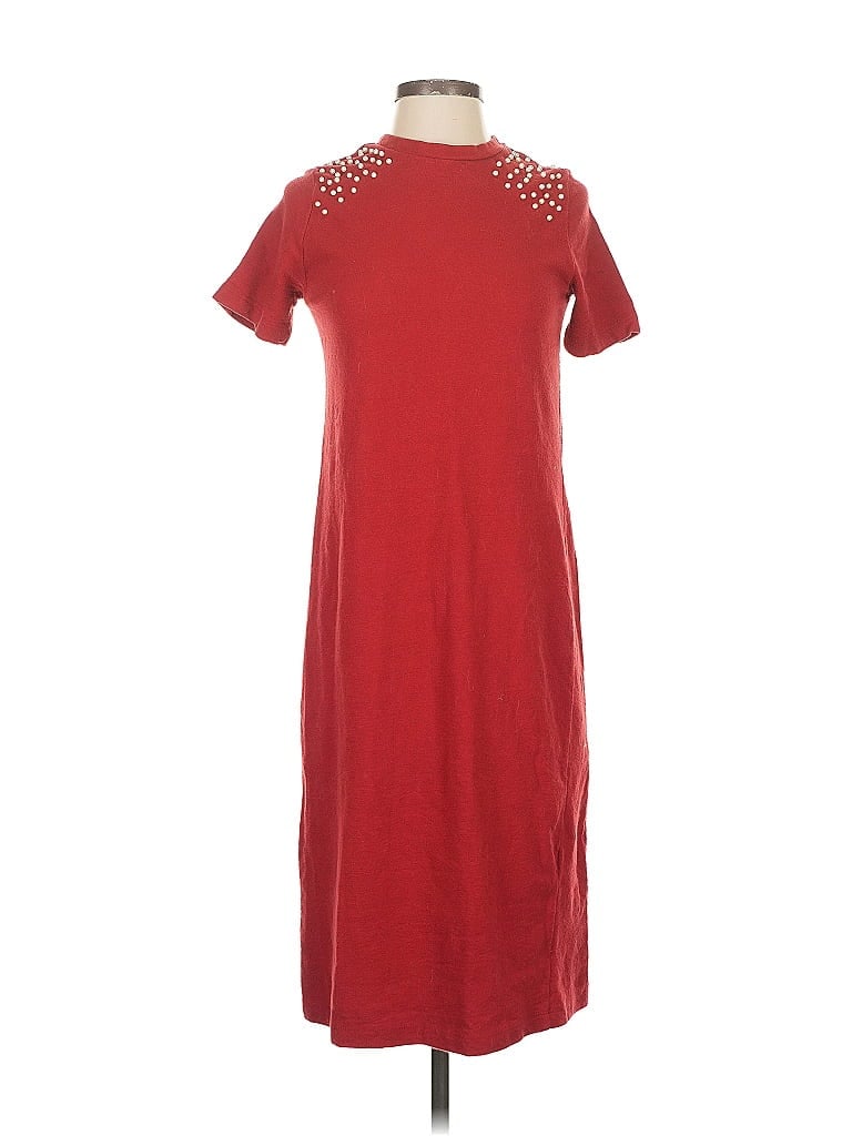Pre-owned Trafaluc By Zara Casual Dress In Red