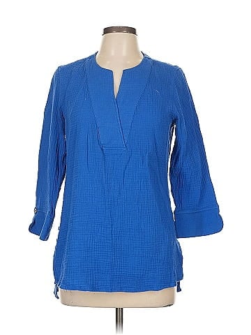 Foxcroft 3/4 Sleeve Blouse (view 1)