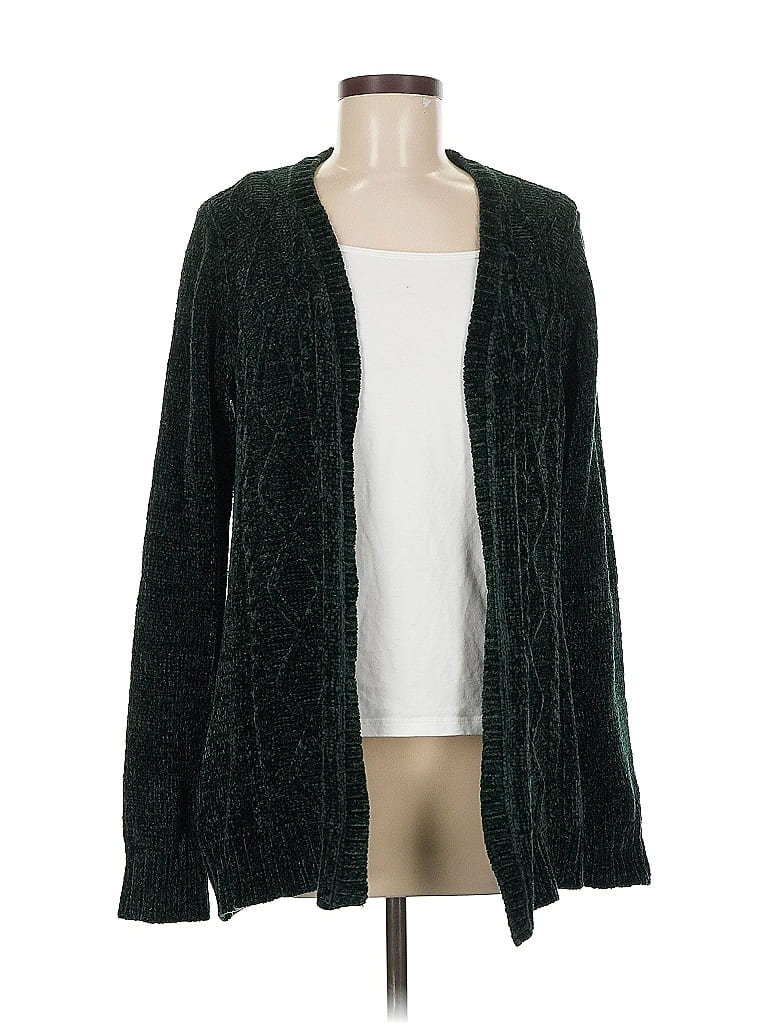 Pre-owned Karen Scott Blazer Jacket In Green
