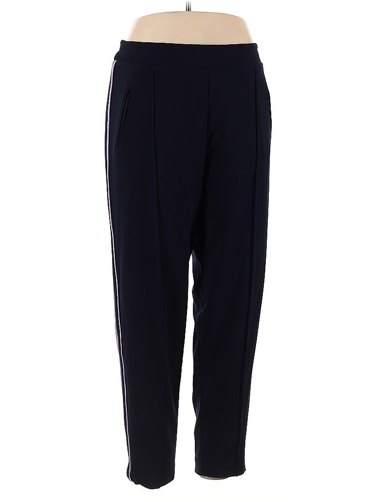Pre-owned Eloquii Track Pants In Blue