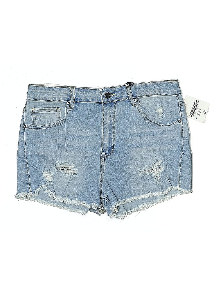 Forever 21 Denim Shorts In Blue