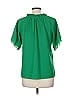 Hazel Green Short Sleeve Blouse Size M - photo 2