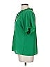 Hazel Green Short Sleeve Blouse Size M - photo 5