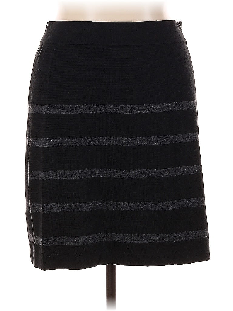 Pre-owned Ann Taylor Loft Outlet Casual Skirt In Black