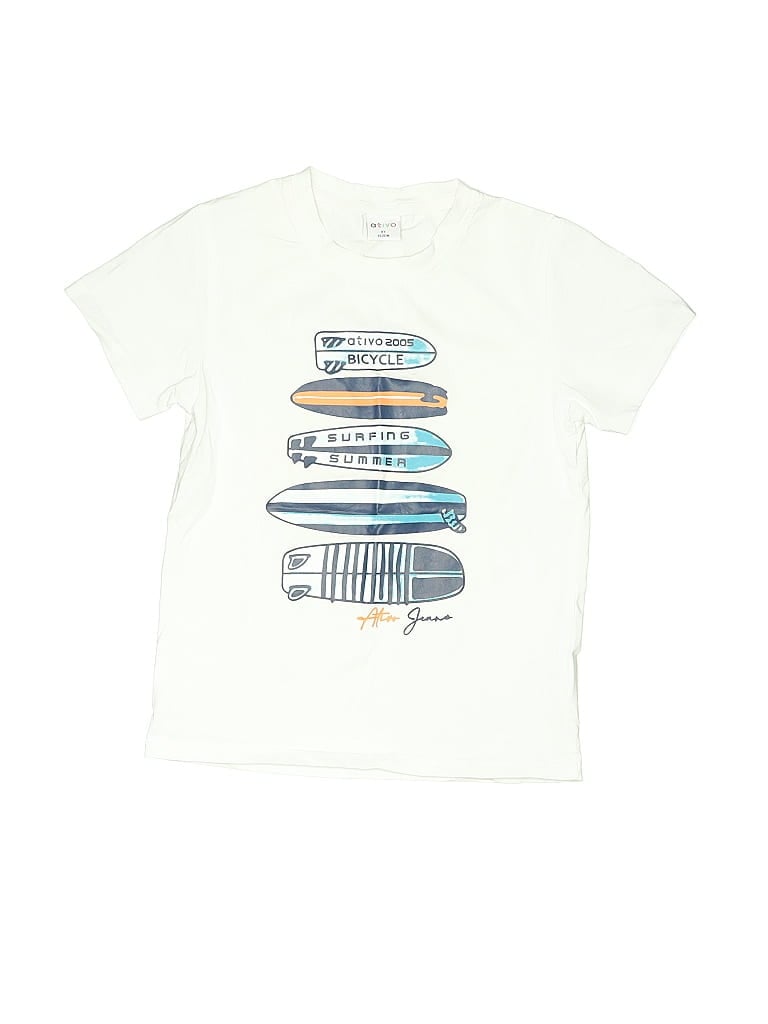 ASSORTED BRANDS Pre-owned Kids' Short Sleeve T-shirt In White