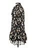 Zara Floral Black Cocktail Dress Size XS - photo 5