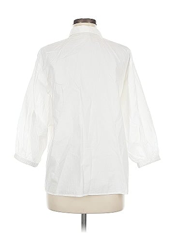 H&M 3/4 Sleeve Button-Down Shirt (view 2)
