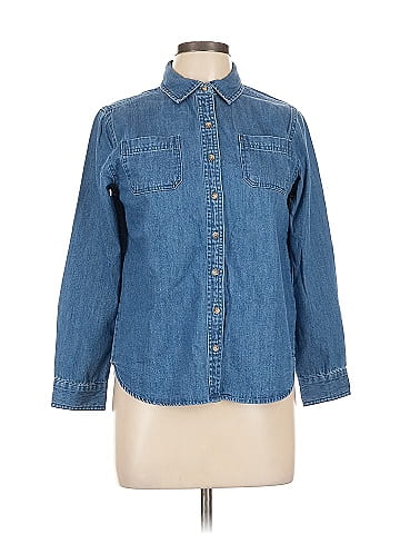 Market and Spruce Long Sleeve Button-Down Shirt (view 1)
