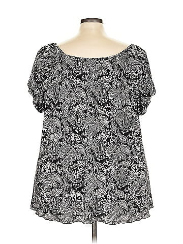 Fashion Bug Short Sleeve Blouse (view 2)