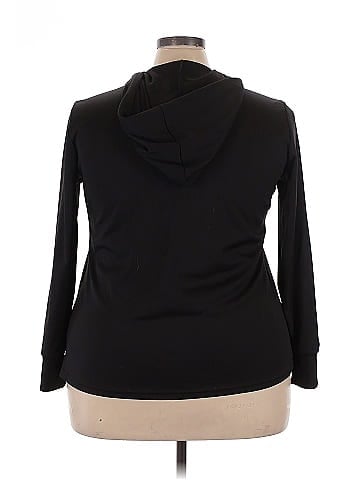 Shein Curve Zip Up Hoodie (view 2)