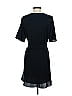 Sugar Lips 100% Polyester Solid Black Casual Dress Size S - photo 2