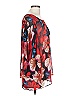 Marc Bouwer 100% Polyester Red 3/4 Sleeve Blouse Size L - photo 4